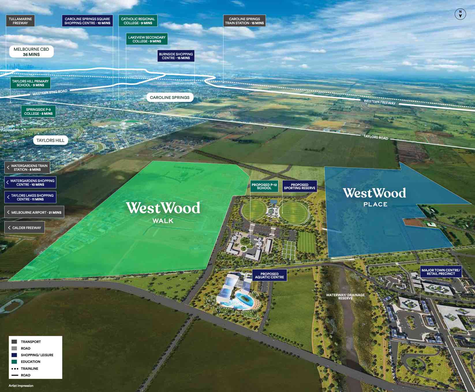 [Land for Sale] WestWood Estate, Fraser Rise OpenLot